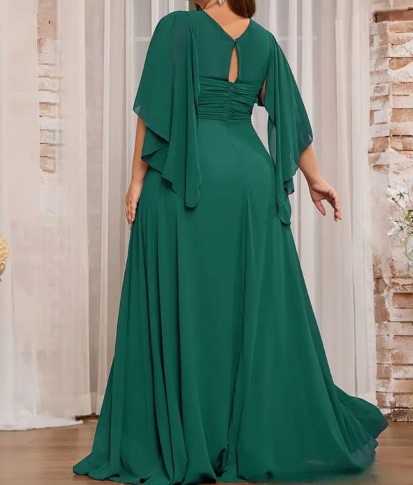 Дамска елегантна дълга рокля