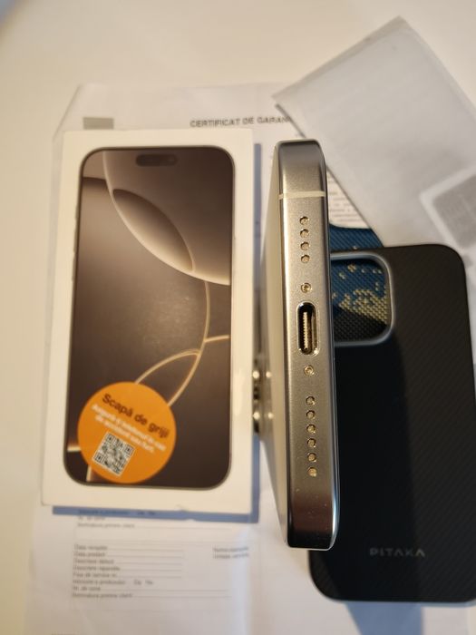 iphone 16 pro max in garanție,factura