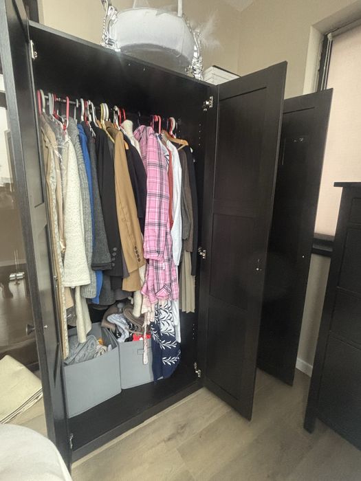 Шкаф черный IKEA