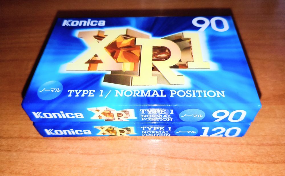 Аудиокассеты Konica XR-1 (Made in Japan)