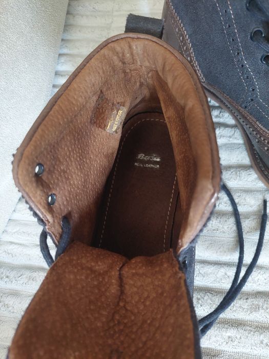 Ботинки мужские  зимние  BATA  кожа