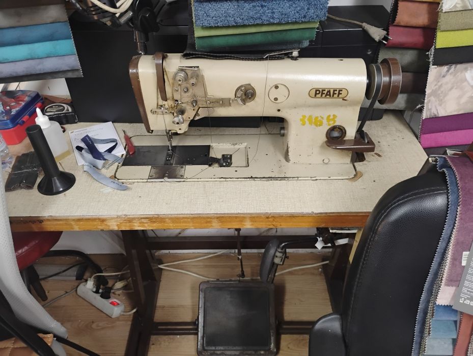 Професионални шевни машини ADLER троен транспорт, Pfaff, Durkopp