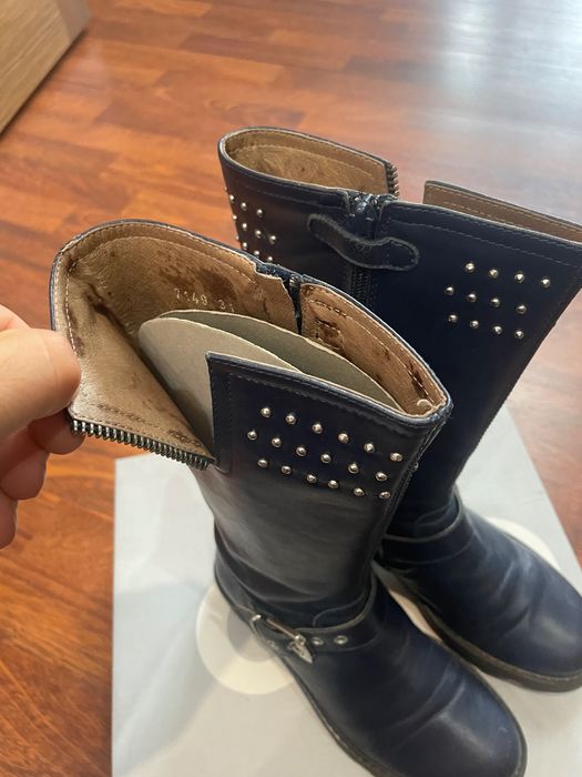 Сапоги осенние для девочек, размер 31