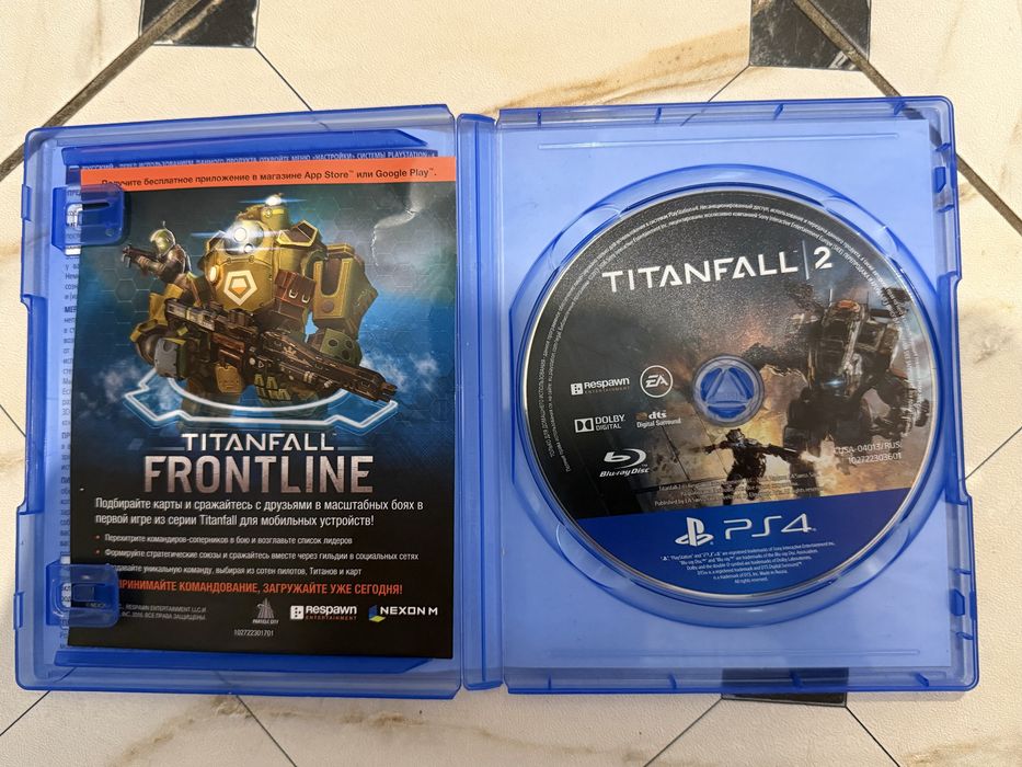 Продам диски для PS4-PS5 — Titanfall 2 и Assassin’s Creed Valhalla