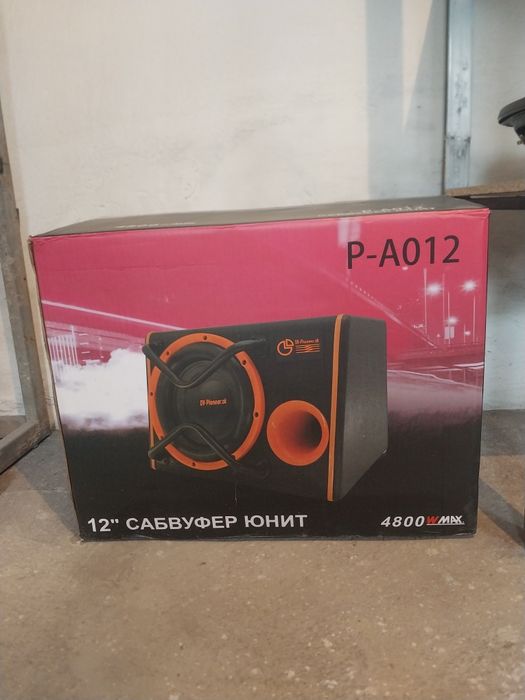 В продаже сабвуфер