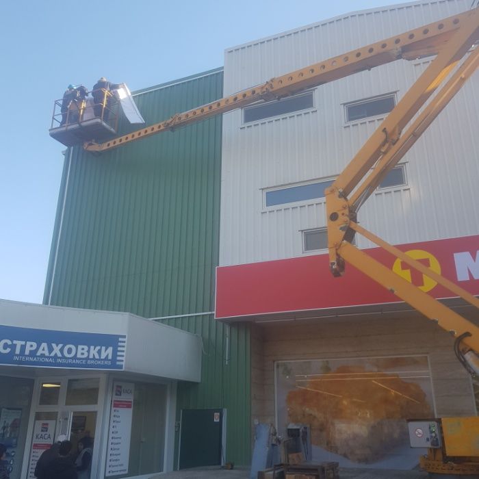 Автовишка 25 метра под наем за Пловдив и региона вишка АЛЕГРЕТРАНС