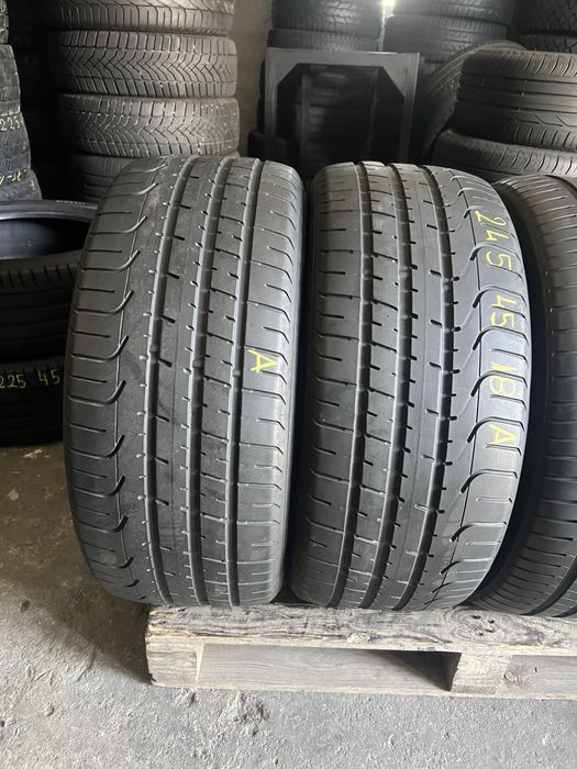 4 anvelope vara 275/40/18+245/45/18 Pirelli!