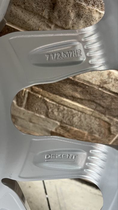 Джанти DEZENT 17 5x114.3 + Гуми 215/60 - ПЕРФЕКТНИ !!!