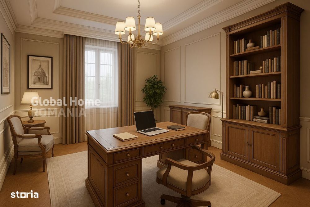 Spatiu birouri - 3 camere | Zona Cismigiu | Et. 2 – Cladire Interbel