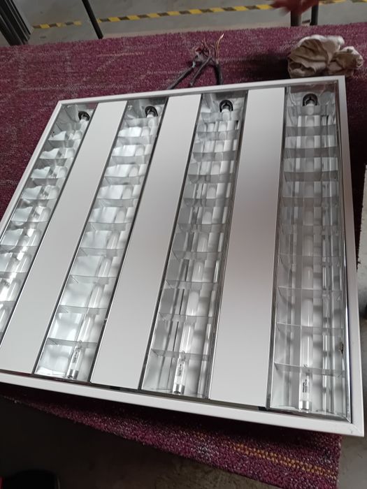Corpuri Iluminat Încastrate 4x14W TL5 cu Tuburi Philips