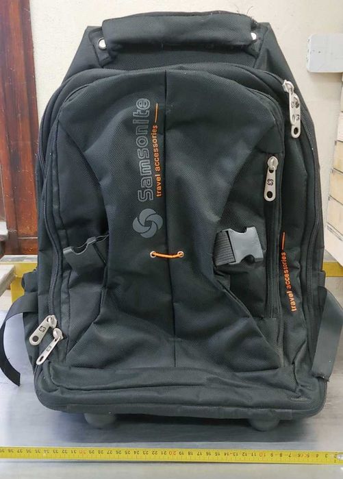 Geanta rucsac troler SAMSONITE maner inox, roti