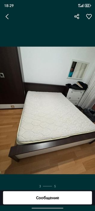 Продам спальный гарнитур и шкаф
