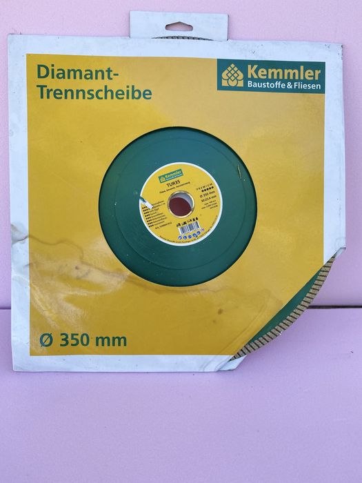 Disc diamantat Kemler TUR 35 Premium, 350mm x 25,4