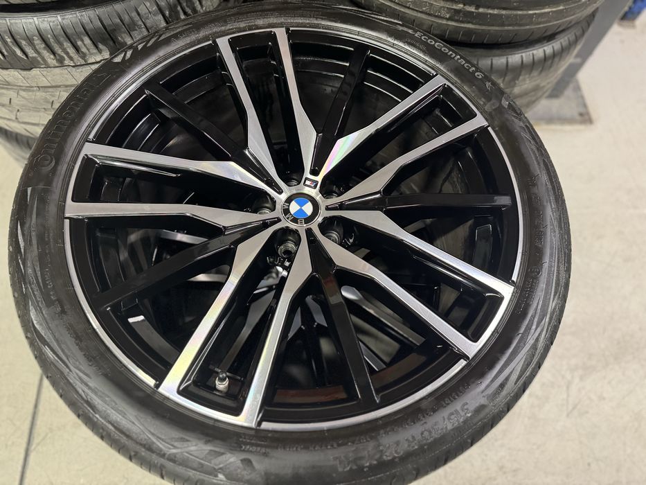 Jante Bmw X5 X6 R22 G05 G06 Originale M742 Continental de vara