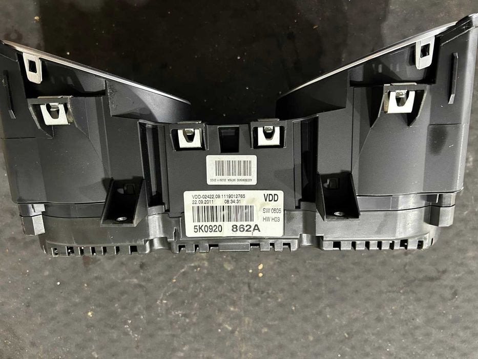 Километраж за Golf VI 2012