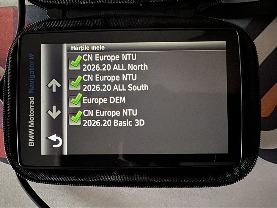 GPS Motocicleta Motorrad Navigator 6 VI - actualizari lifetime