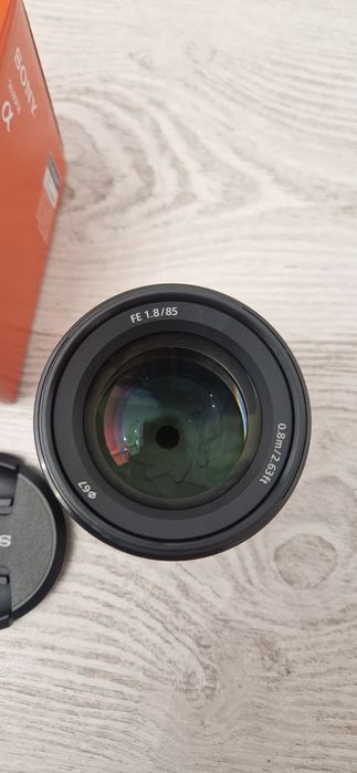 Sony 85mm 1.8 FE nou în garanție