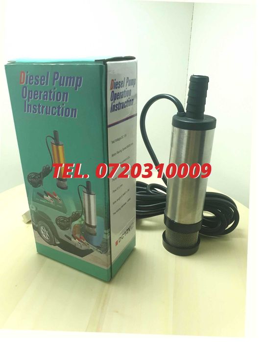 Pompa Lichid Submersibila 12V, 8500Rpm