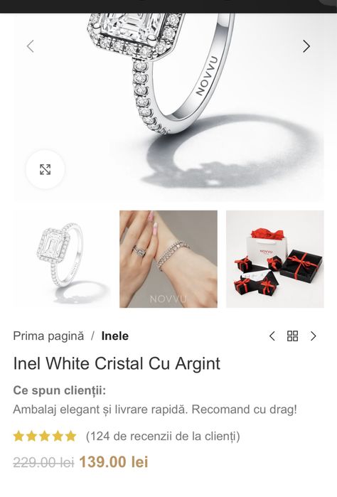 Inel Novvu argint 925