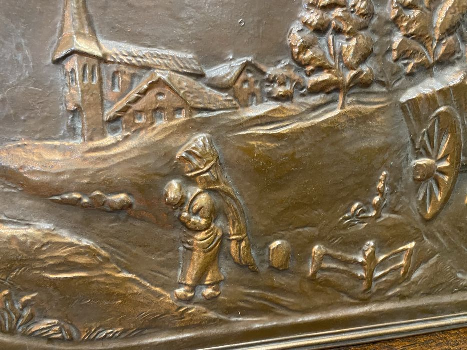 Медно пано за стена френско производство