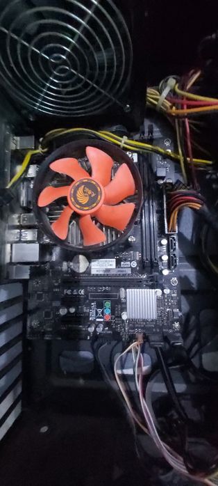 Комплект  Мат.плата H310 DDR4 .i3 9100 F (4ядра) 3600 GHz,,куллер.