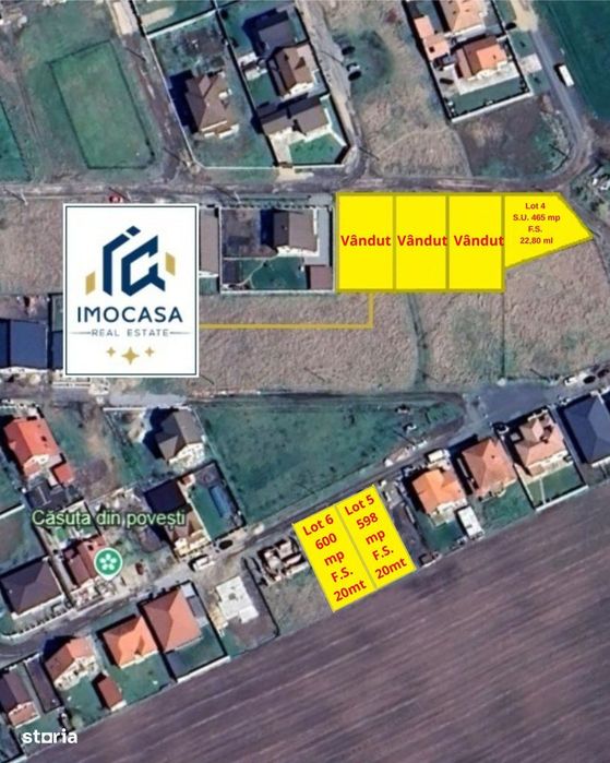 Teren intravilan de vânzare uz Rezidențial cartierul nou Livada Arad