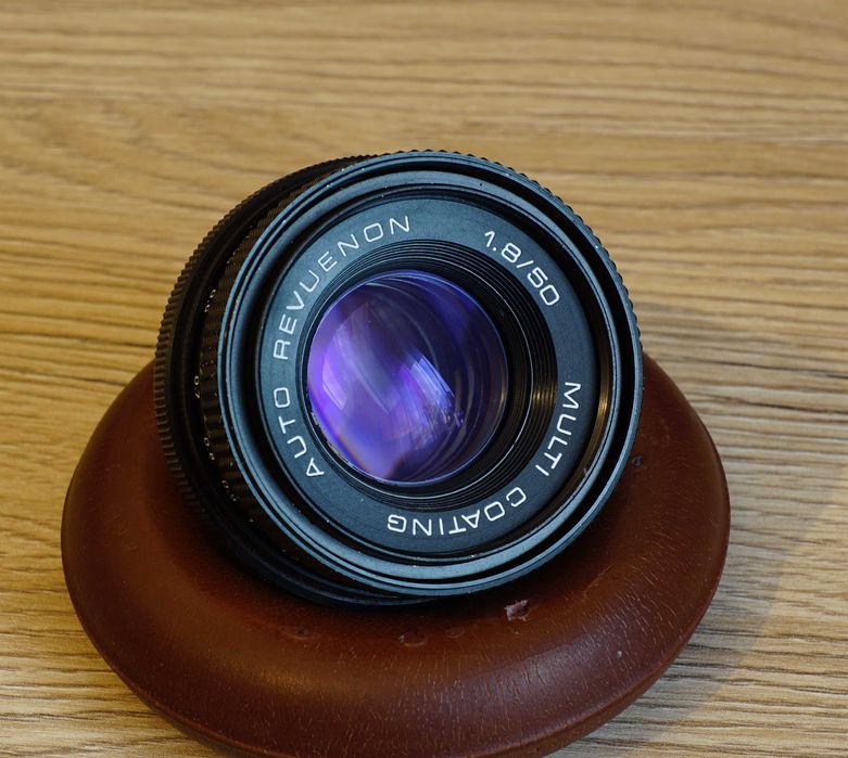 Obiectiv foto manual Auto Revuenon 50mm F/1.8 - montura M42