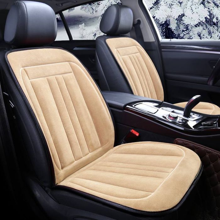 Накидка для подогрева сидений. Необычный подарок для женщин и мужчин