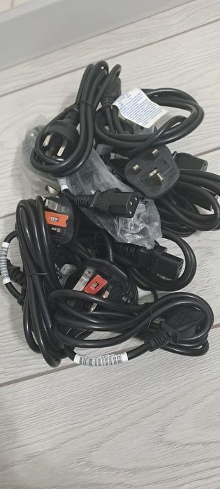 Кабель силовой и DVI, Дисплей порт