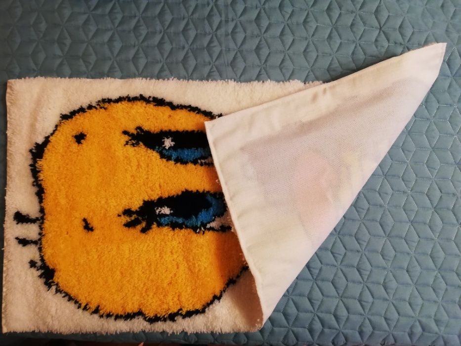 Фъкано килимче ръчна изработка