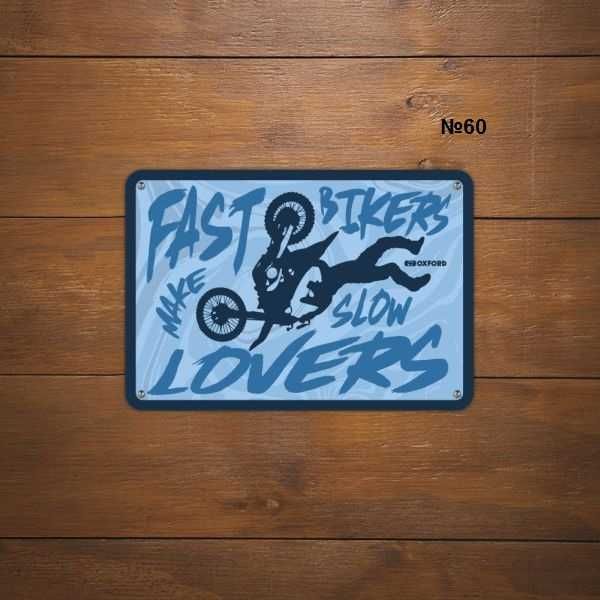 OXFORD метални табели мотор рокер мото крос чопър моторист сервиз