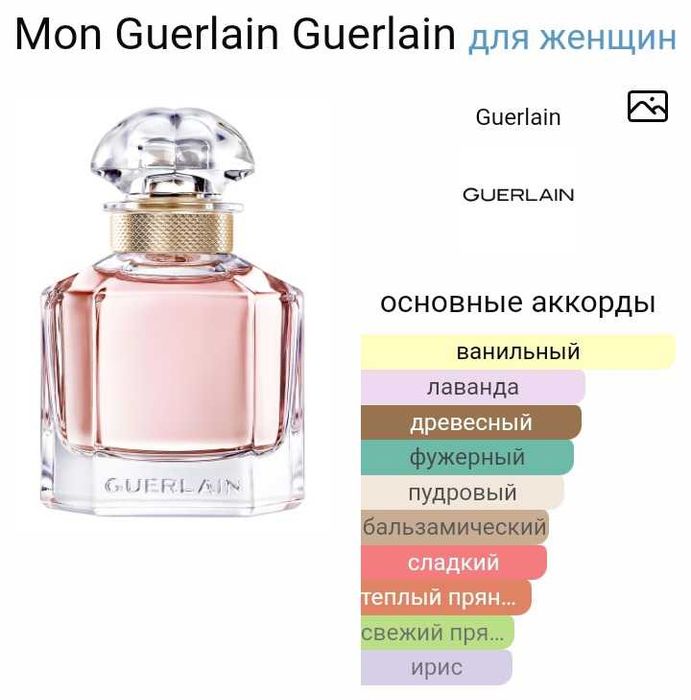 Духи оригинал 30 мл Guerlain Mon Guerlain продам
