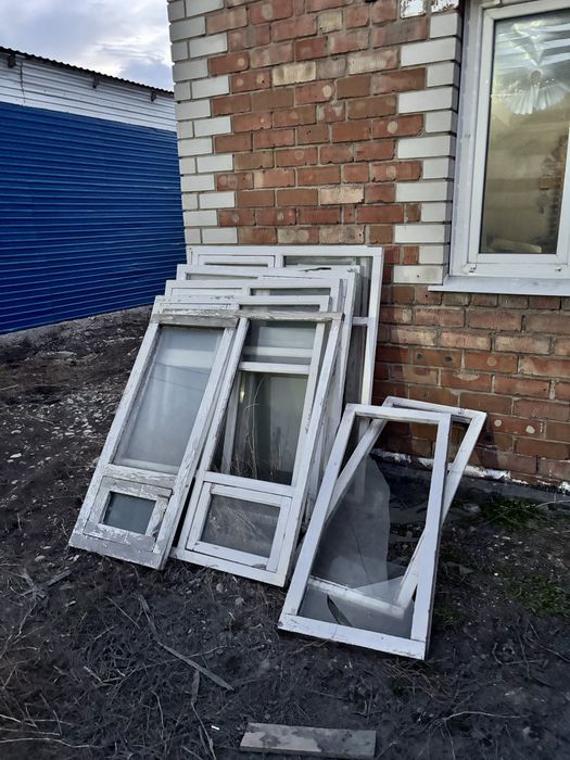 Окна БУ самовывоз цена: 5000 тг