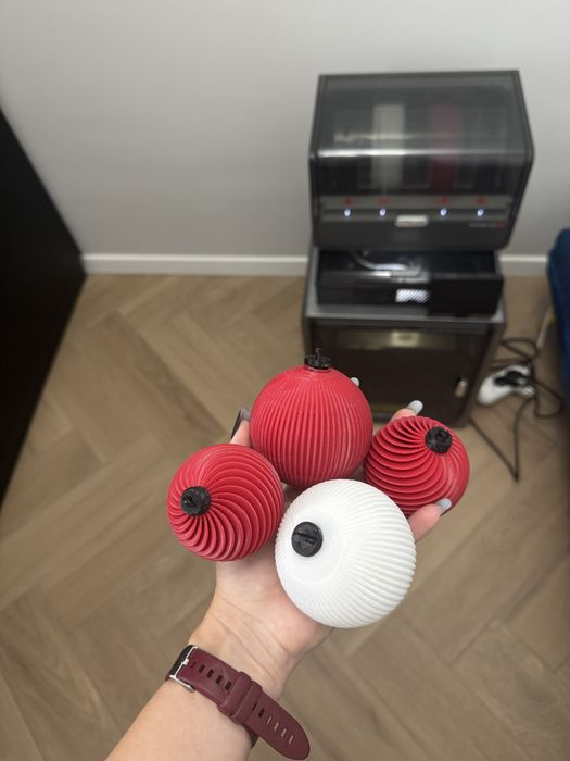 Globuri personalizate – print 3D