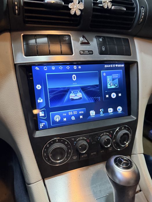 Navigatie Android  Dedicata Mercedes W203 C-Class CARPLAY + Camera