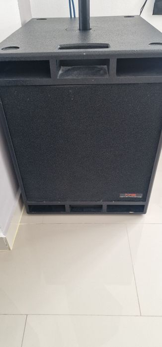 Sistem audio profesional ( boxe, subwoofer, rack  )