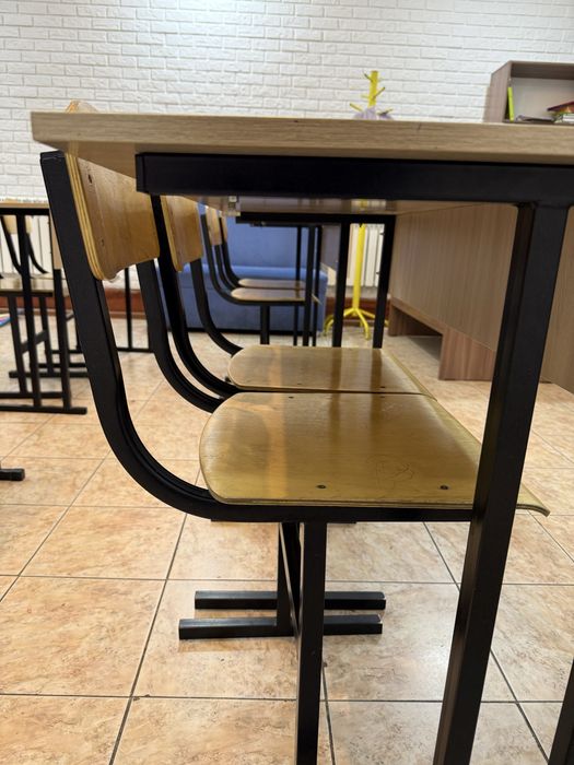 парта школьная двухместная