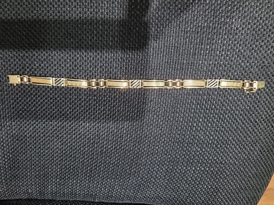 Bratara aur 14k lungime 21 cm, 15,4 grame