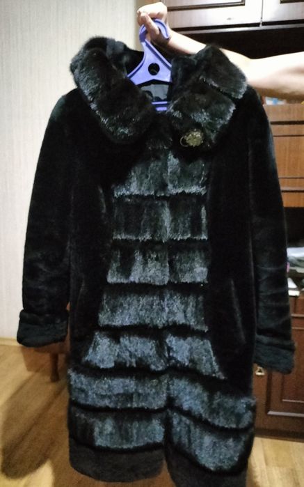 Шуба мутон/норка