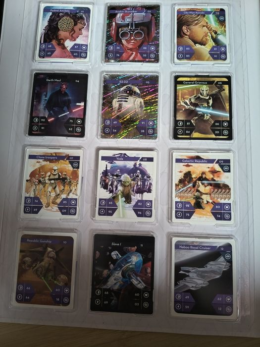 Album cartonase Star Wars de colecție