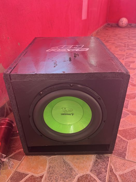 Vand amplificator, subwoofer si condesator 400W