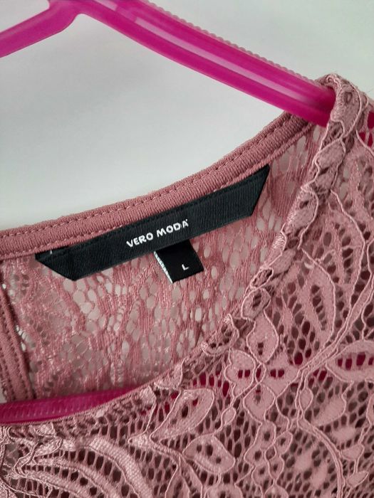 Официална рокля с дантела L