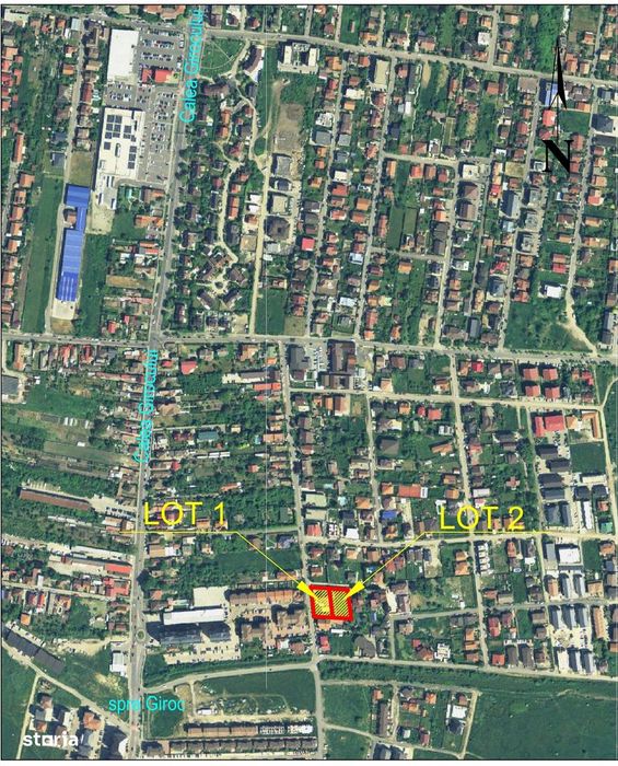 Teren Braytim, stradă privată, toate utilitățile
