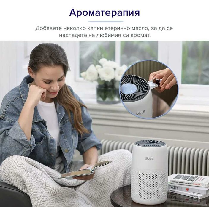 Пречиствател за въздух Levoit Core Mini, 17м