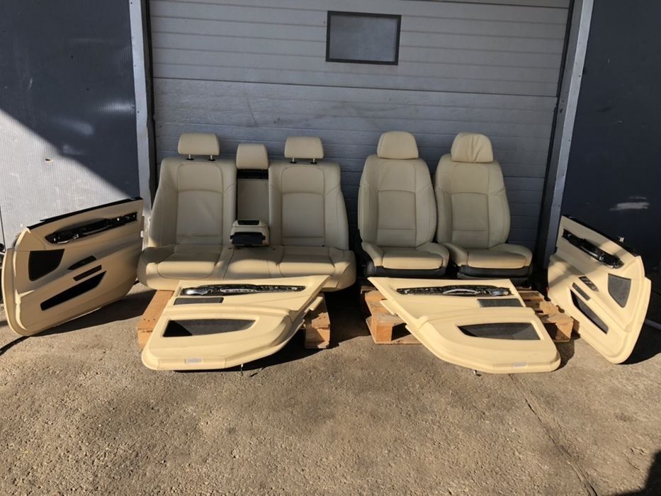 Scaune interior tapiterie piele Nappa  individual bmw F01 seria 7 seria 5 F10 F11 Facelift