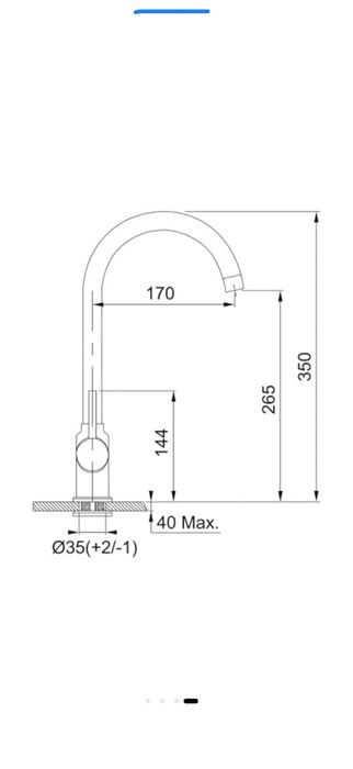 Chiuveta fragranite + Baterie Pola Franke, fragranite negru