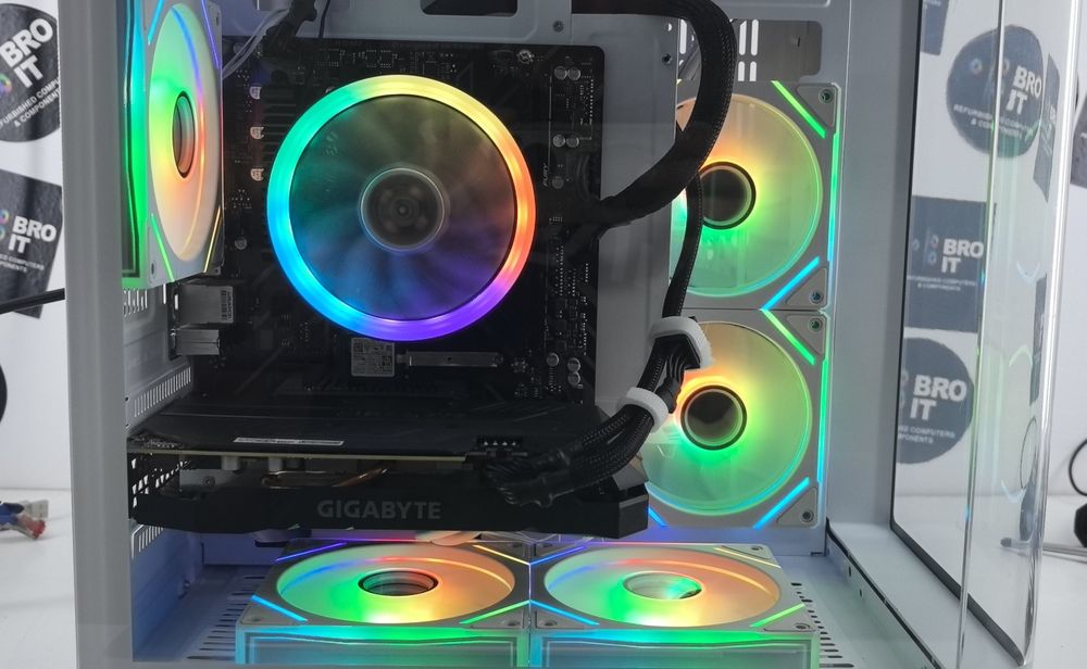 PC Gaming Desktop Ryzen 5 GTX 1660 TI  32GB DDR4 SSD 256gb HDD 2TB win 11