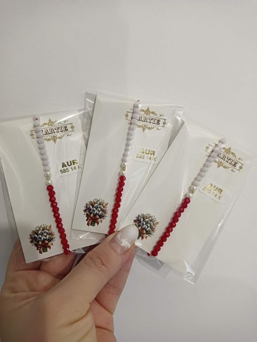 Martisoare hande made aur 14 k