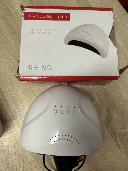 Set lampa led + pila electrica manichiura + pedichiura