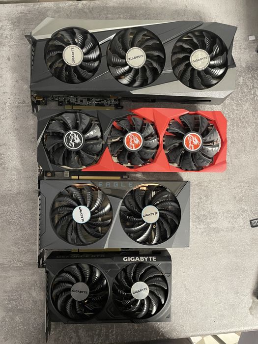 Продам игровые видеокарты Nvidia RTX